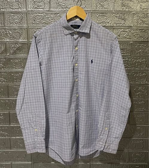 ฟ้า อื่นๆ แขนยาว เสื้อเชิ้ต เสืัอ Polo Ralph Lauren