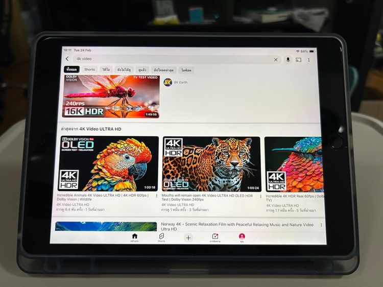 iPad Gen 9 (64GB) WiFi สี Space Gray สภาพสมบูรณ์ เจ้าของขายเอง แถมเคส ติดฟิล์ม เครื่อง100 แบตสภาพดี รูปที่ 12