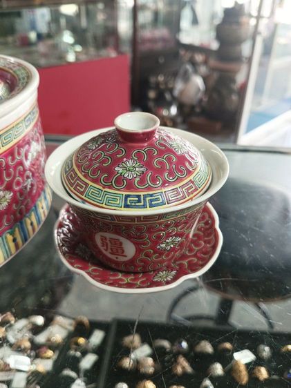 ชุดน้ำชากงใสและปั้นชา รูปที่ 3