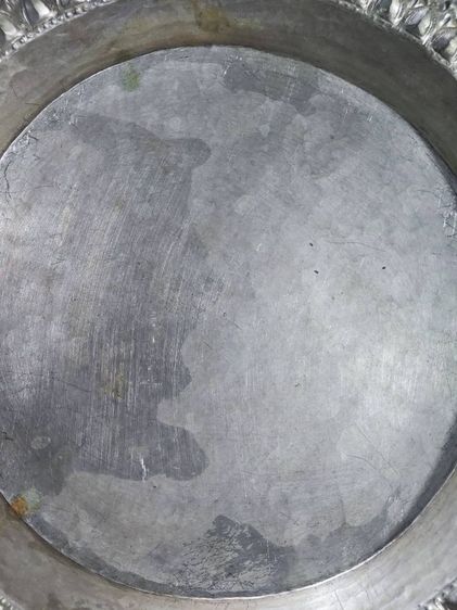 ขันเก่า งาน กะไหล่เงิน ตราเงินที่1พิเศษ รูปที่ 10