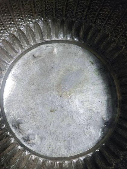 ขันเก่า งาน กะไหล่เงิน ตราเงินที่1พิเศษ รูปที่ 5