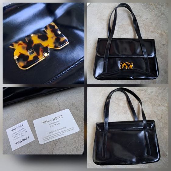 ไม่ระบุ ดำ กระเป๋า Nina Ricci วินเทจ