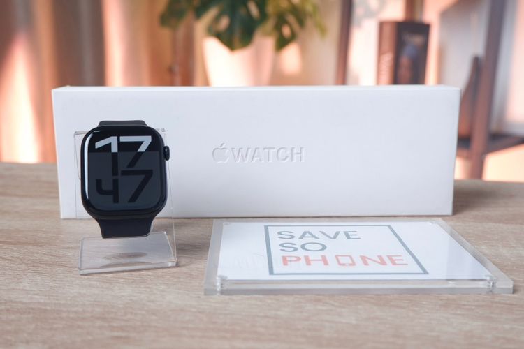 Apple Watch Series 10 GPS 46MM สี JetBlack เครื่องสวย ราคาเพียง 8,990.- มีประกันร้าน 60วัน