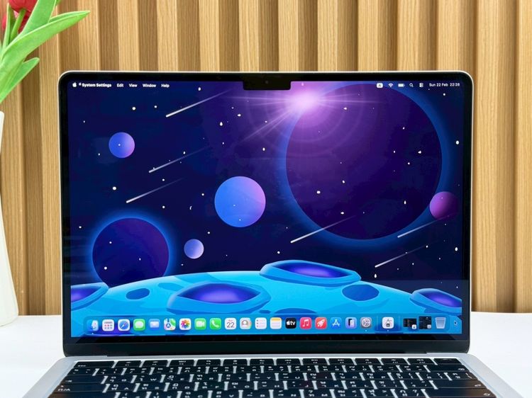 MacBook Air 13.6-inch M2 2022 Ram8GB SSD512GB Silver รูปที่ 4