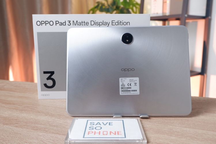 OPPO Pad 3 Matte Display Edition 8+256GB สี Silver เครื่องสวย ราคาเพียง 8,900.- มีประกันร้าน 60 วัน