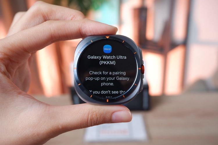 ไทเทเนียม ฟ้า Galaxy Watch Ultra 47MM LTE สี Titanium Blue เครื่องสวย ราคาเพียง 9,990.- มีประกันร้าน 60วัน