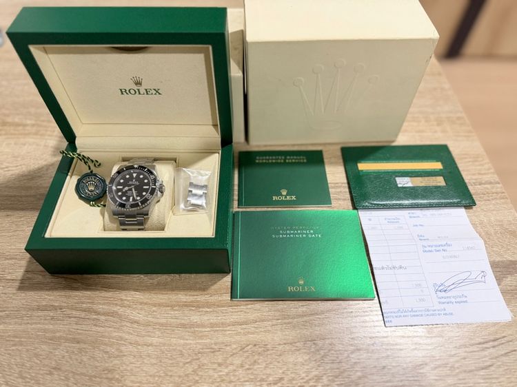 เงิน  Rolex Submariner Nodate