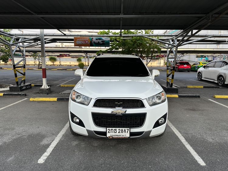 Chevrolet Captiva 2014 2.4 LS Utility-car เบนซิน ไม่ติดแก๊ส เกียร์อัตโนมัติ ขาว รูปที่ 2