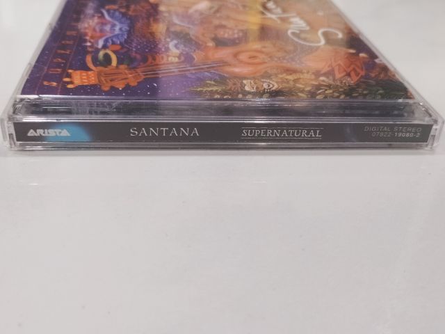 แผ่นCD audioอัลบั้ม Supernatural ของศิลปินร็อกชื่อดัง Santana รูปที่ 6