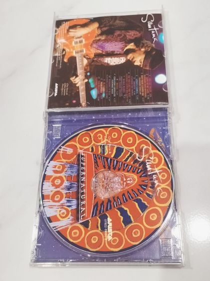 แผ่นCD audioอัลบั้ม Supernatural ของศิลปินร็อกชื่อดัง Santana รูปที่ 3