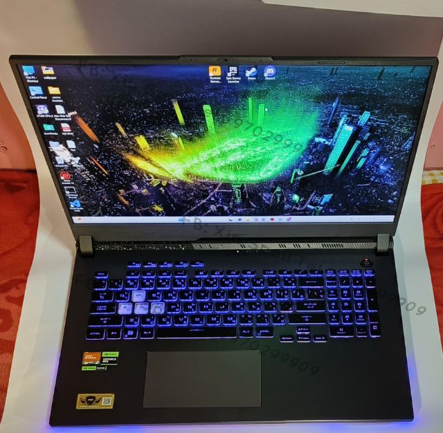 Republic Of Gamers (ROG Gaming) ใช่ 16 กิกะไบต์ วินโดว์ VGA ASUS ROG STRIX G17 G713PU-LL043W

