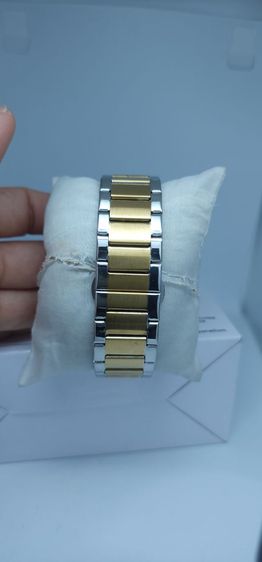 RADO Skeleton Automatic หน้าปัดโชว์เครื่อง ตัวเรือนเหลี่ยม สีทูโทนทอง-เงิน รูปที่ 4