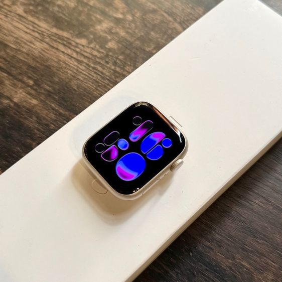 Apple Watch Series 9 gps 45mm แบต 93 สี Starlight สวยๆ สภาพเดิมๆ สภาพดี ใช้งานปกติทุกอย่าง  รูปที่ 7