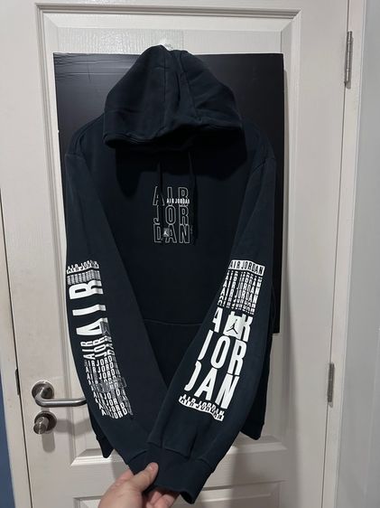 เสื้อสเว็ตเตอร์สีกรม(ฮู้ด) แบรนด์  Air Jordan  รูปที่ 6