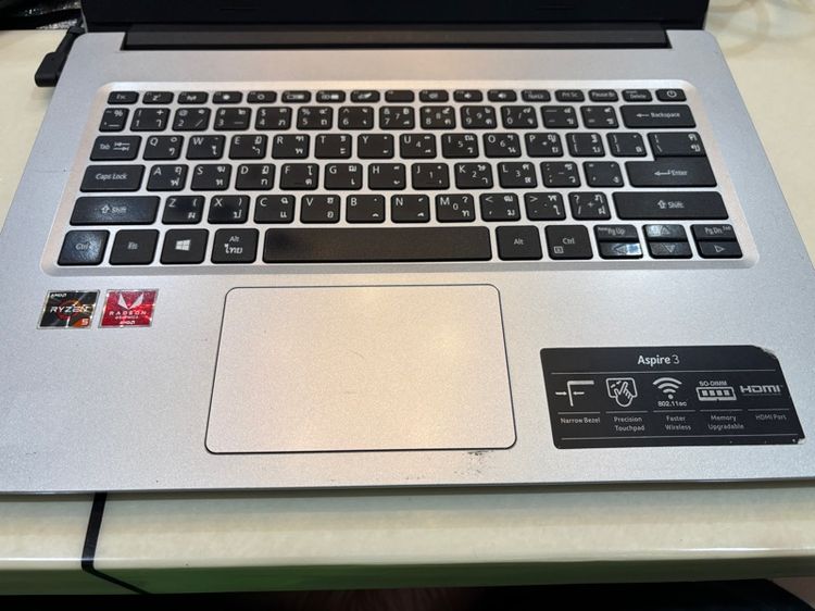 โน้ตบุ๊ค ACER Aspire 3 Ryzen พร้อมชิป AMD Ryzen 5 3500U with Radeon Vega Mobile Gfx 2.10 GHz RAM 8 GB SSD 512 GB รูปที่ 5