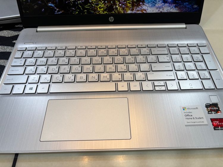 โน้ตบุ๊ค HP AMD Ryzen 5 4500U with Radeon Graphics ความเร็ว 2.38 GHz RAM 8 GB SSD 512 GB 6 คอร์ 6 เธรด รูปที่ 9