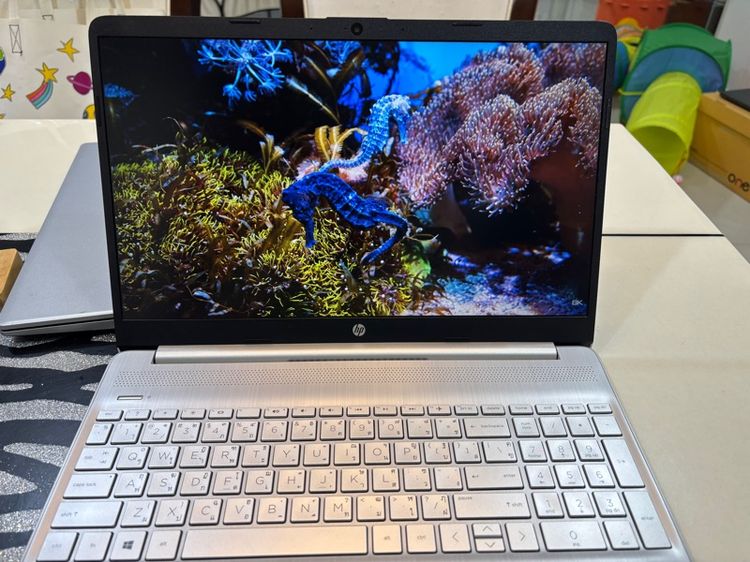 โน้ตบุ๊ค HP AMD Ryzen 5 4500U with Radeon Graphics ความเร็ว 2.38 GHz RAM 8 GB SSD 512 GB 6 คอร์ 6 เธรด