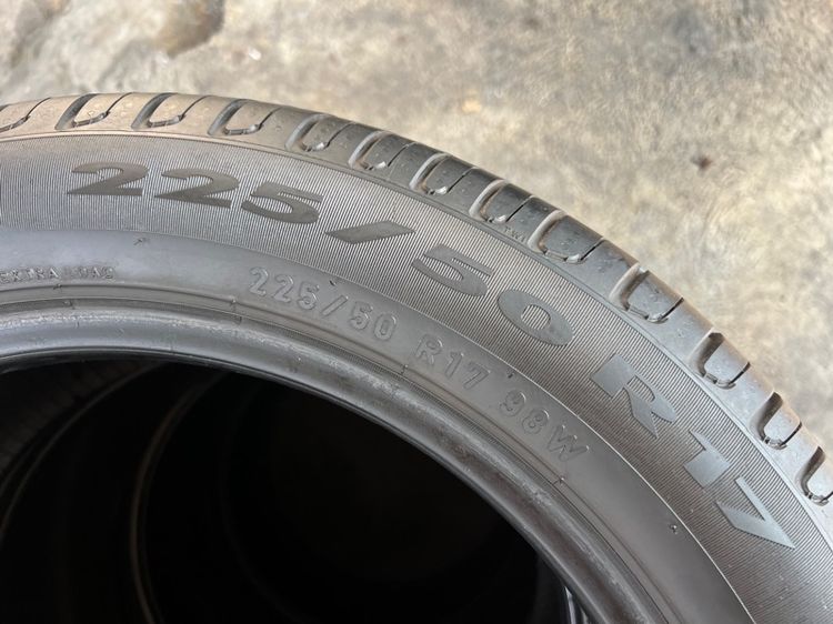 ยาง Pirelli P7 225 50 17 เส้น 600 บาท ไม่ปะ รูปที่ 4