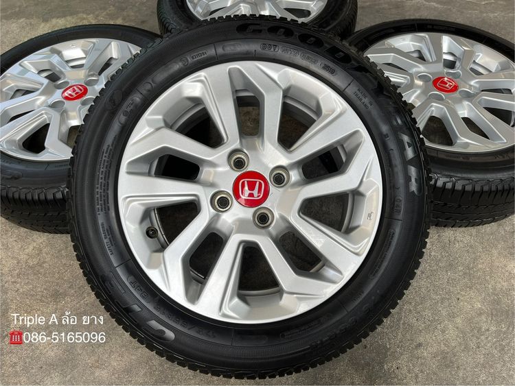 ✨ล้อแม็กแถมยาง✨4รู100 Honda Jazz รองท็อป ขอบ 15 รูปที่ 2
