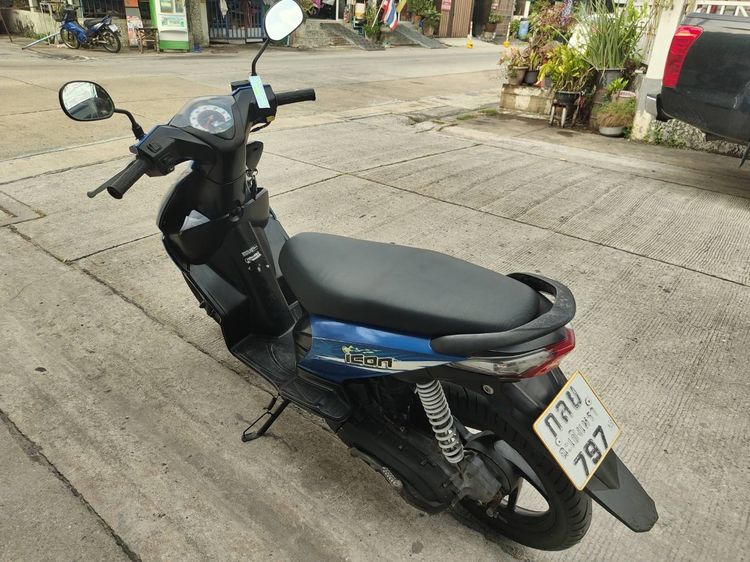 🛵ยังไงก็ขาย ICON ปี50(งดต่อ ขายตามสภาพ) เครื่องดี สีสวย สตาร์ทมือ เล่มชุดโอนครบ+เปลี่ยนถ่ายน้ำมันเครื่องฟรี ไม่มีส่งฟรี รูปที่ 6