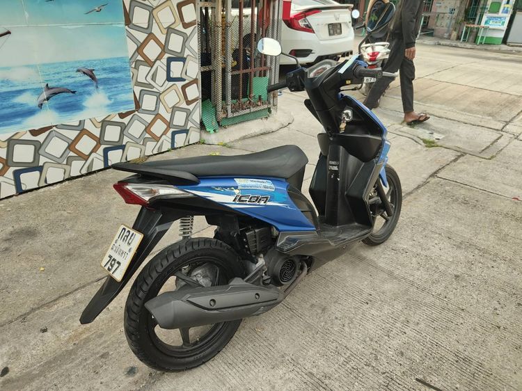 🛵ยังไงก็ขาย ICON ปี50(งดต่อ ขายตามสภาพ) เครื่องดี สีสวย สตาร์ทมือ เล่มชุดโอนครบ+เปลี่ยนถ่ายน้ำมันเครื่องฟรี ไม่มีส่งฟรี รูปที่ 7