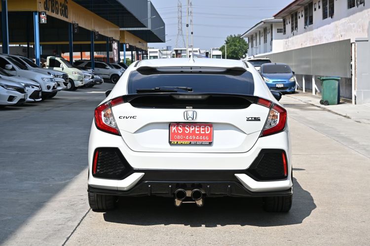 Honda Civic 2018 1.5 Turbo Sedan เบนซิน ไม่ติดแก๊ส เกียร์อัตโนมัติ ขาว รูปที่ 4
