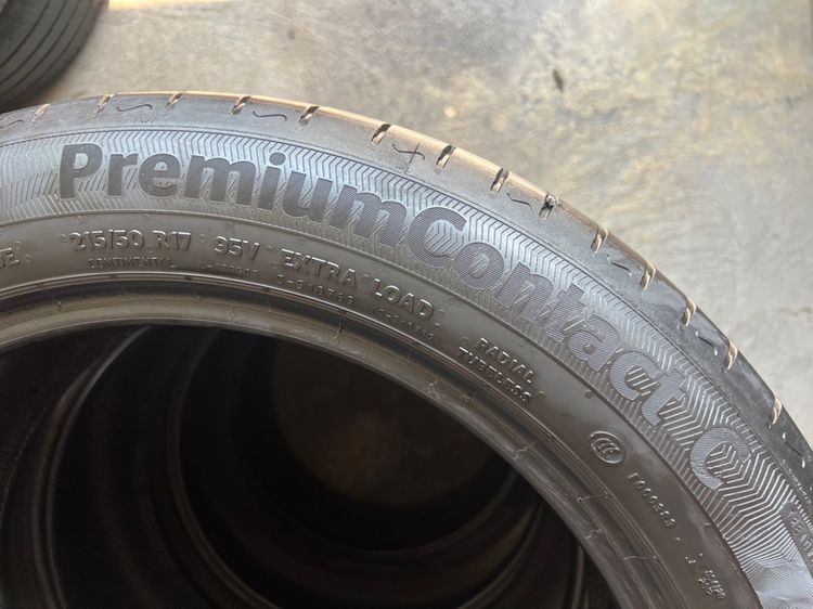 ยาง Continantal ContactC 215 50 17 ปี23 เส้น 500 บาท EV ไม่ปะ รูปที่ 4