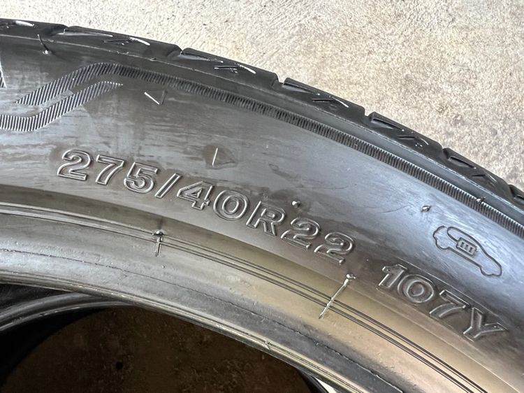 ยาง Bridgestone Alanza001 275 40 22 ปี23 คู่ 2500 บาท  รูปที่ 7