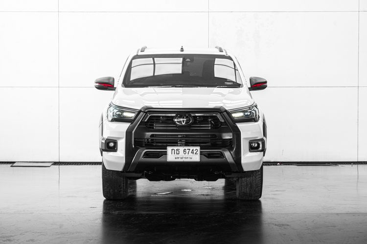 Toyota Hilux Revo 2021 2.4 Prerunner G Rocco Pickup ดีเซล ไม่ติดแก๊ส เกียร์อัตโนมัติ ขาว รูปที่ 3