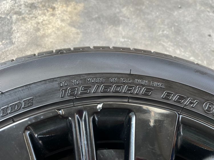 ✨ล้อแม็กพร้อมยาง✨Honda City Hatchback RS รุ่นใหม่ ขอบ 16 สีดำแท้💯💖สวยมาก💖 รูปที่ 8