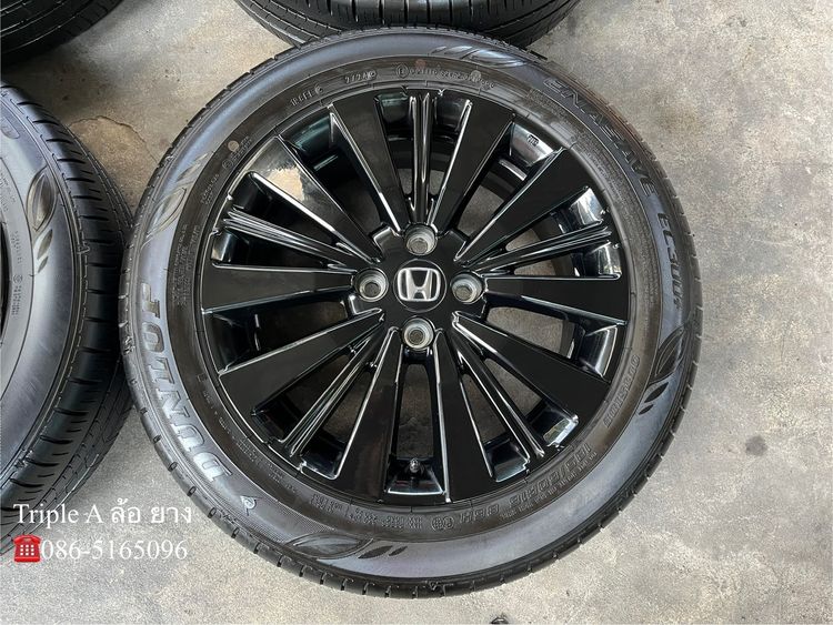 ✨ล้อแม็กพร้อมยาง✨Honda City Hatchback RS รุ่นใหม่ ขอบ 16 สีดำแท้💯💖สวยมาก💖 รูปที่ 3