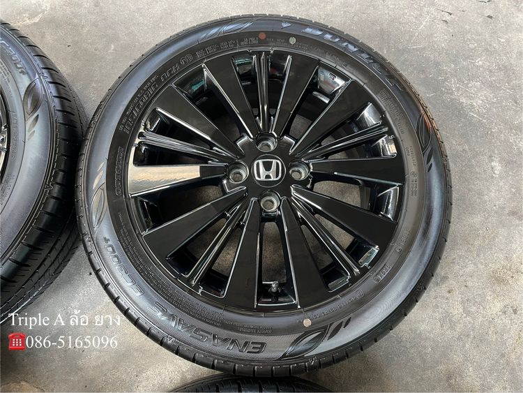✨ล้อแม็กพร้อมยาง✨Honda City Hatchback RS รุ่นใหม่ ขอบ 16 สีดำแท้💯💖สวยมาก💖 รูปที่ 5