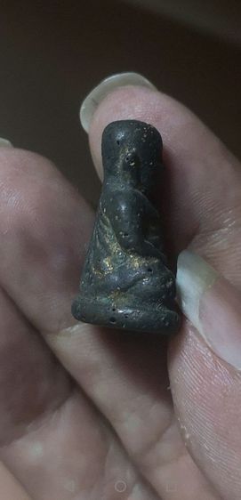 หลวงพ่อเงิน​ พิมพ์นิยม​ วัดบางคลานจ.พิจิตร​ ผิวหิ้งๆปิดทองเก่า รูปที่ 5