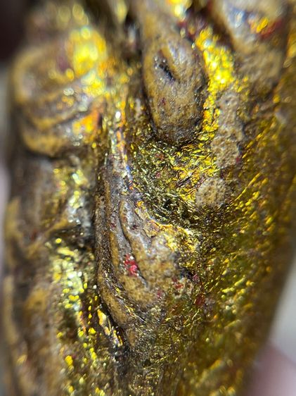 พระพิมพ์เทวดาพิมพ์พนมมือลงรักปิดทอง รูปที่ 10