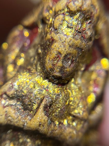 พระพิมพ์เทวดาพิมพ์พนมมือลงรักปิดทอง รูปที่ 5