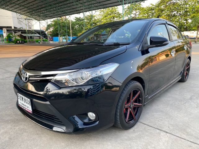 Toyota Vios 2014 1.5 S Sedan เบนซิน ไม่ติดแก๊ส เกียร์อัตโนมัติ ดำ รูปที่ 2