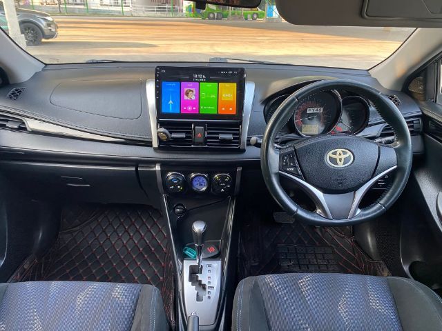 Toyota Vios 2014 1.5 S Sedan เบนซิน ไม่ติดแก๊ส เกียร์อัตโนมัติ ดำ รูปที่ 3