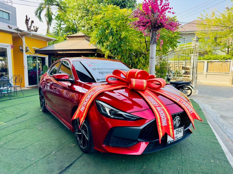 MG MG5 2025 1.5 X Sedan เบนซิน ไม่ติดแก๊ส เกียร์อัตโนมัติ แดง รูปที่ 3