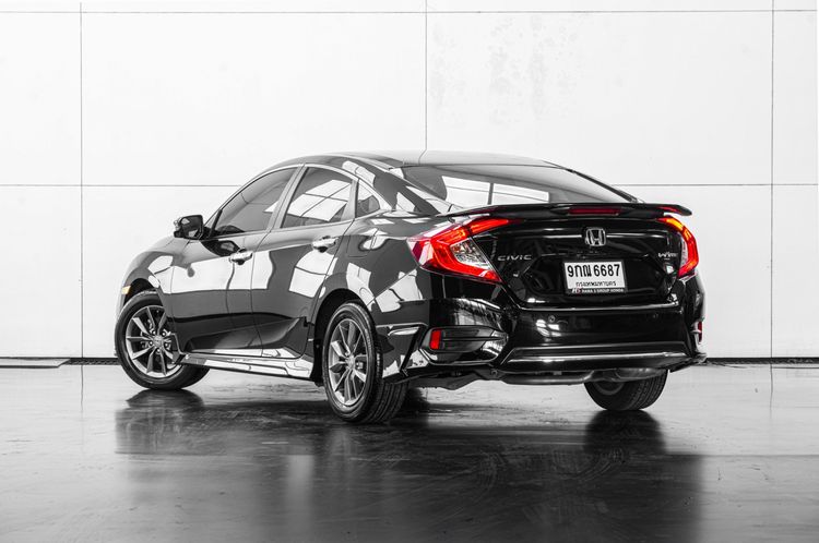 Honda Civic 2019 1.8 EL i-VTEC Sedan เบนซิน ไม่ติดแก๊ส เกียร์อัตโนมัติ ดำ รูปที่ 4