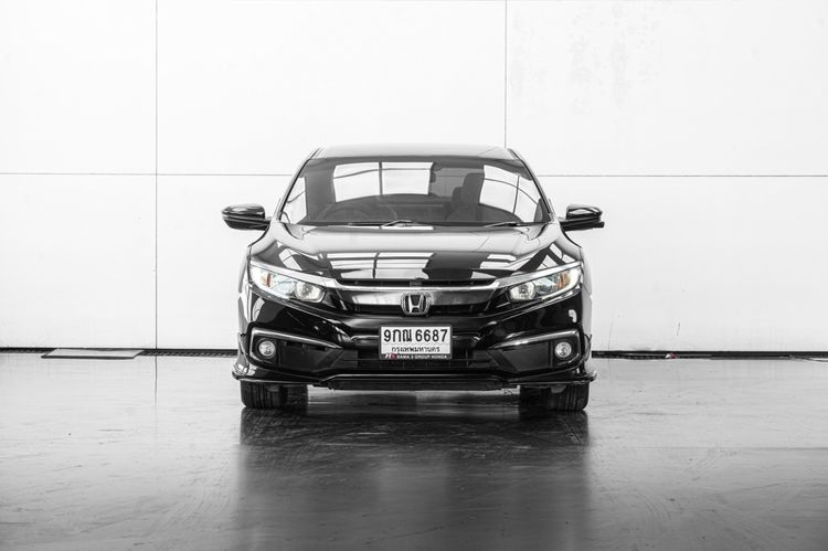 Honda Civic 2019 1.8 EL i-VTEC Sedan เบนซิน ไม่ติดแก๊ส เกียร์อัตโนมัติ ดำ รูปที่ 3