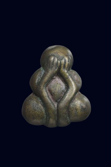 พระปิดตา ๒ หน้าเนื้อเมฆสิทธิ์ รูปที่ 3