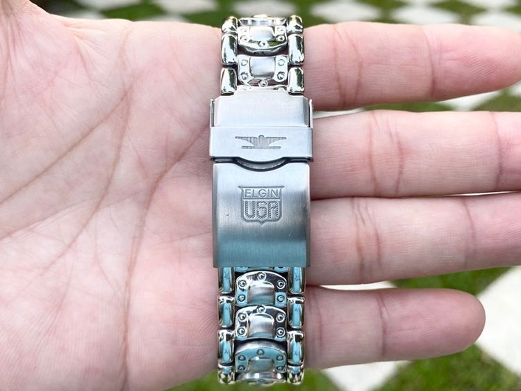 นาฬิกาElgin USA Triple Calendar Front Protector แท้ศูนย์  รูปที่ 3