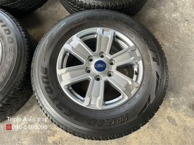 ✨ล้อแม็กป้ายแดง✨Ford Ranger รุ่นใหม่ ขอบ 17 พร้อมยาง 265-65-17 Bridgestone ปี 21 รูปที่ 3