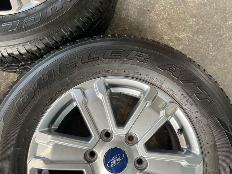 ✨ล้อแม็กป้ายแดง✨Ford Ranger รุ่นใหม่ ขอบ 17 พร้อมยาง 265-65-17 Bridgestone ปี 21 รูปที่ 7