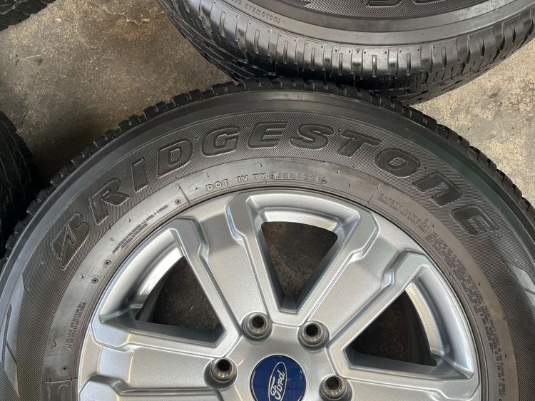 ✨ล้อแม็กป้ายแดง✨Ford Ranger รุ่นใหม่ ขอบ 17 พร้อมยาง 265-65-17 Bridgestone ปี 21 รูปที่ 6