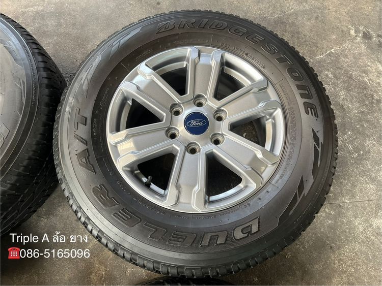 ✨ล้อแม็กป้ายแดง✨Ford Ranger รุ่นใหม่ ขอบ 17 พร้อมยาง 265-65-17 Bridgestone ปี 21 รูปที่ 5