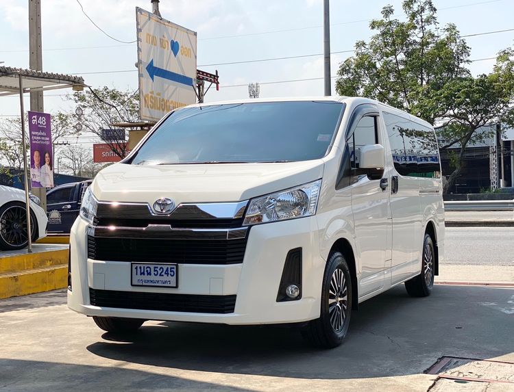 Toyota Hiace 2024 2.8 GL Van ดีเซล ไม่ติดแก๊ส เกียร์อัตโนมัติ ขาว รูปที่ 3
