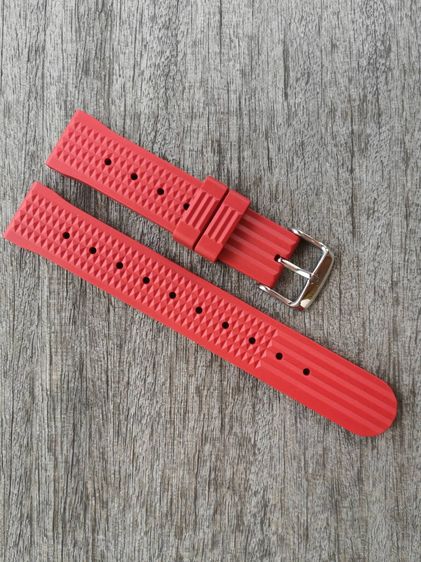 สายนาฬิกา Waffle ซิลิคอน  ขนาด 20mm และ 22mm มีโลโก้ สำหรับsekioและทั่วไป รูปที่ 8