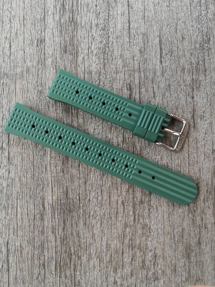 สายนาฬิกา Waffle ซิลิคอน  ขนาด 20mm และ 22mm มีโลโก้ สำหรับsekioและทั่วไป รูปที่ 7