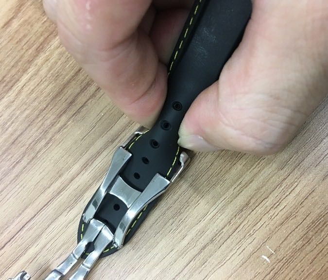 สายนาฬิกาซิลิโคน ขนาด 18 mm 20 mm 22 mm รูปที่ 6